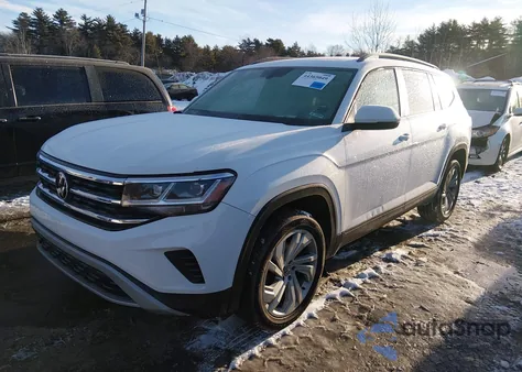 2021 Volkswagen Atlas 3.6L V6 Se W/Technology из США, поврежденный, VIN 1V2JR2CA6MC604911